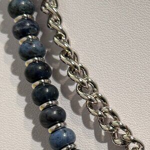 Kendra Scott Blue and Silver Necklace